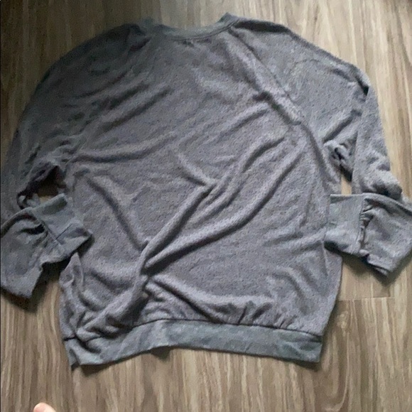 Grey and white soft sweatshirt - Picture 4 of 5